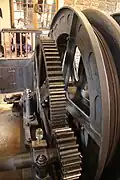 Seiltrommel der Fördermaschine
