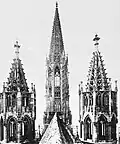 Münsterturm und Hahnentürme (1926)