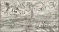 Freiburg im Breisgau; Holzschnitt, 1549