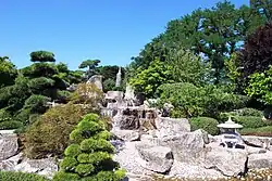 Freiburg im Breisgau, Seeparkgelände, Japanischer Garten