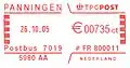 Frankierung in den Niederlanden