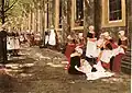 Freistunde im Amsterdamer Waisenhaus, 1882