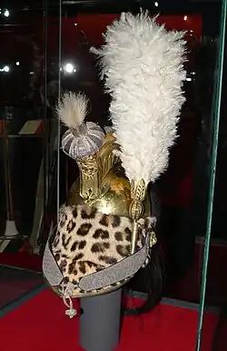 Helm eines französischen Dragoners, 19.&nbsp;Jahrhundert