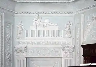 Kamin Büroraum