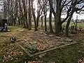 Gräberfeld sowjetischer Kriegsgefangene und Zwangsarbeiter auf dem Friedhof Königsdorf Süd
