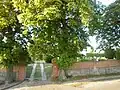 Eingangstor Friedhof Golchen