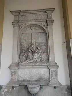 Grabstein auf dem Friedhof St. Georg in Freising