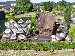 Gesamtansicht der Gedenkstätte