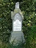 Grabstein für Pastorin Johanne Lührs, geb. Danckwerts