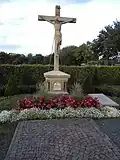 Friedhofskreuz in Graes