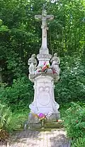Friedhofskreuz im Kirchhof