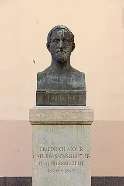 Porträtbüste von Karl Friedrich Mohr