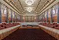 Friedrich-von-Thiersch-Saal: Stirnseite mit Bühne und Kurhausorgel