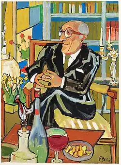 Porträt eines Psychiaters (Dr. Otto Riggenbach), 1962