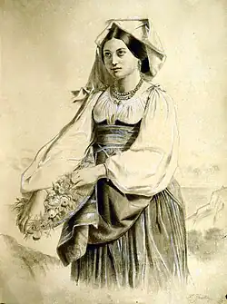 Römisches Mädchen, etwa 1887