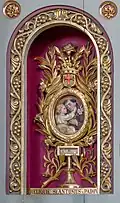 Reliquie des Hl. Antonius von Padua in der Pfarrkirche St. Ulrich in Gröden
