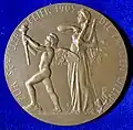 Rückseite der Medaille zum 100. Todestag Schillers, Schillerfeier in Wien 1905.