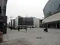 Eingangsbereich Mercedes-Benz-Arena, 2019