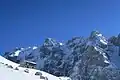 Fritz Pflaum Hütte von Norden