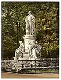 Ansicht des Denkmals um 1900