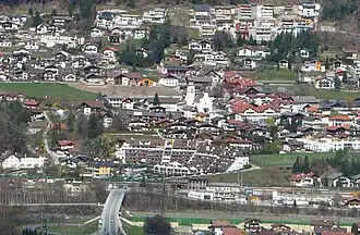 Blick auf Fritzens