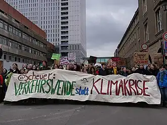 „@Scheuer: Verkehrswende statt Klimakrise“ – Berlin, 15. März 2019