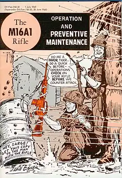 An GIs im Vietnamkrieg ausgegebene Anleitung zur Bedienung und Pflege der Waffe