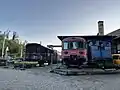 Front der letzten Komposition vor dem alten Lokdepot Koblenz