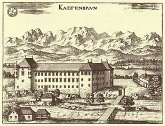 Schloss Kaltenbrunn 1689