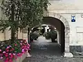 Eingangstor, außen