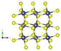 mit Blickrichtung parallel zur c-Achse
