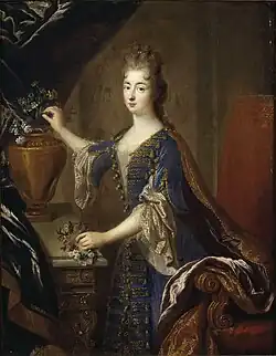 François de Troy: Marie Anne de Bourbon (1666-1739), ca. 1690