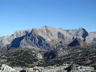 Massiv des Funtenseetauern von Westen