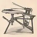 Klopfmaschine mit Klopfstöcken (S.&nbsp;M.&nbsp;Jacoby, USA, 1914)