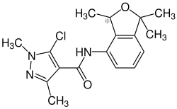 Strukturformel von Furametpyr