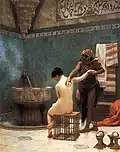 Jean-Léon Gérôme, Das Bad, ca. 1880