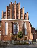 Ostfassade mit Giebel
