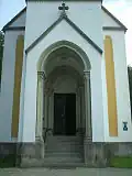 Eingangsportal am Glockenturm