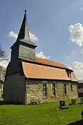 Kirche von Südwesten