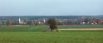 Pötzschau im weiten Tal der Gösel
