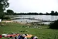 Kosenowsee - Badeanstalt mit Steg 2002