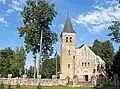 Lutherische Kirche in Gārsene, erbaut 1906