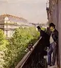 Gustave Caillebotte: Un balcon (1880), Privatsammlung