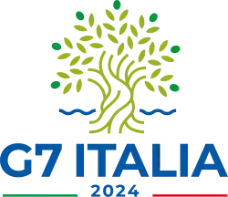 Logo der italienischen G7-Präsidentschaft 2024