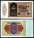 5.000 Mark (19. November 1922)