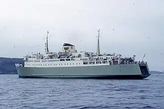 Die Aramoana, der letzte Neubau der Werft (1961)
