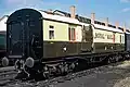 Great Western Railway Travelling Post Office Fahrzeug 814 im Didcot Railway Centre.