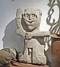 Steinskulptur der portugiesischen Volkskunst