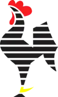 Atlético Mineiro Logo von Volpi entworfen, 1985