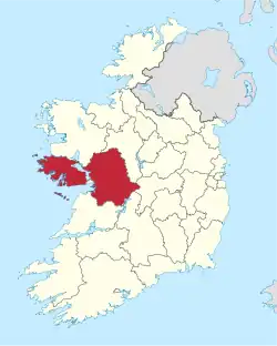 County Galway in Irland